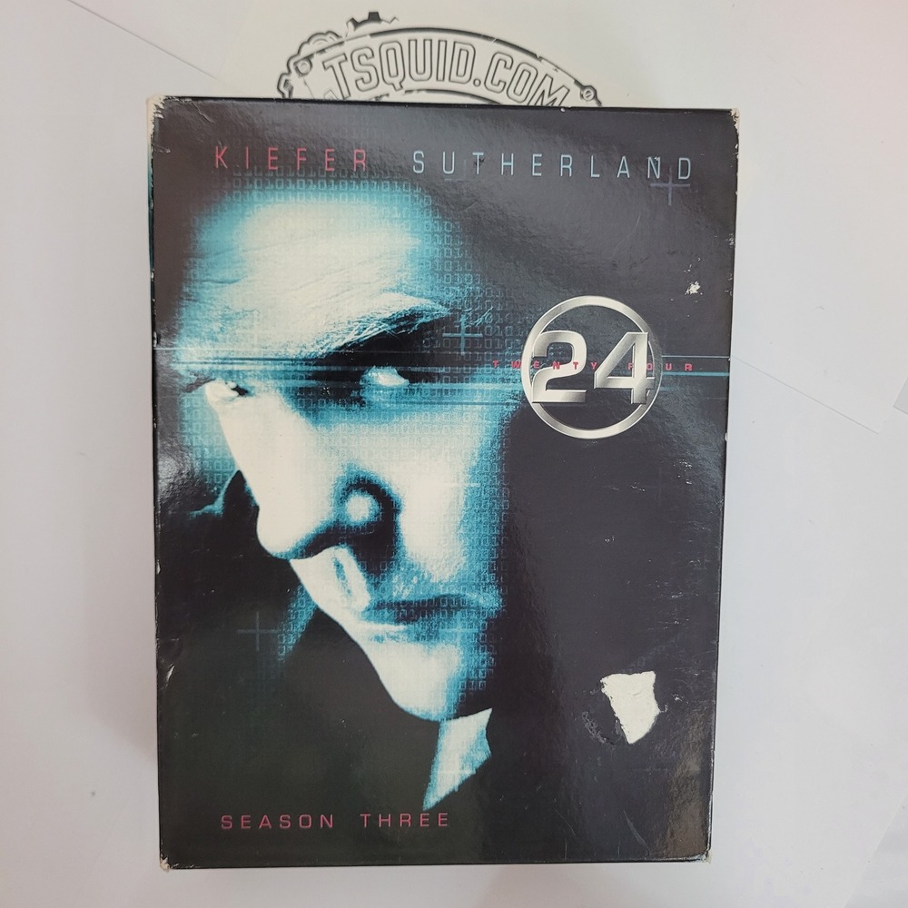 24 Season Three DVD Box Set Collector's Edition Kiefer Sutherland Action TV